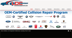 Desktop Screenshot of ldcequipment.com