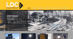 Desktop Screenshot of ldcequipment.com.au